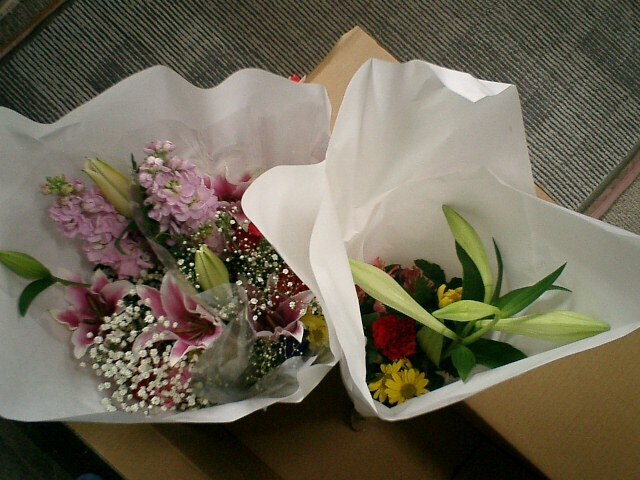 08.03.17朝、姉から花が届いた。.JPG